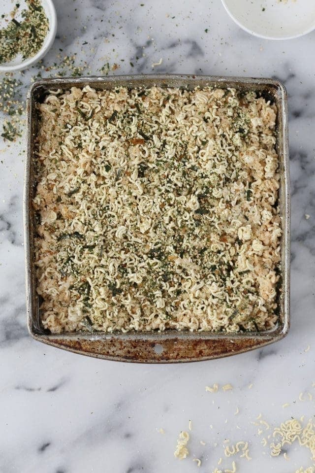 Ramen Rice Krispie Treats