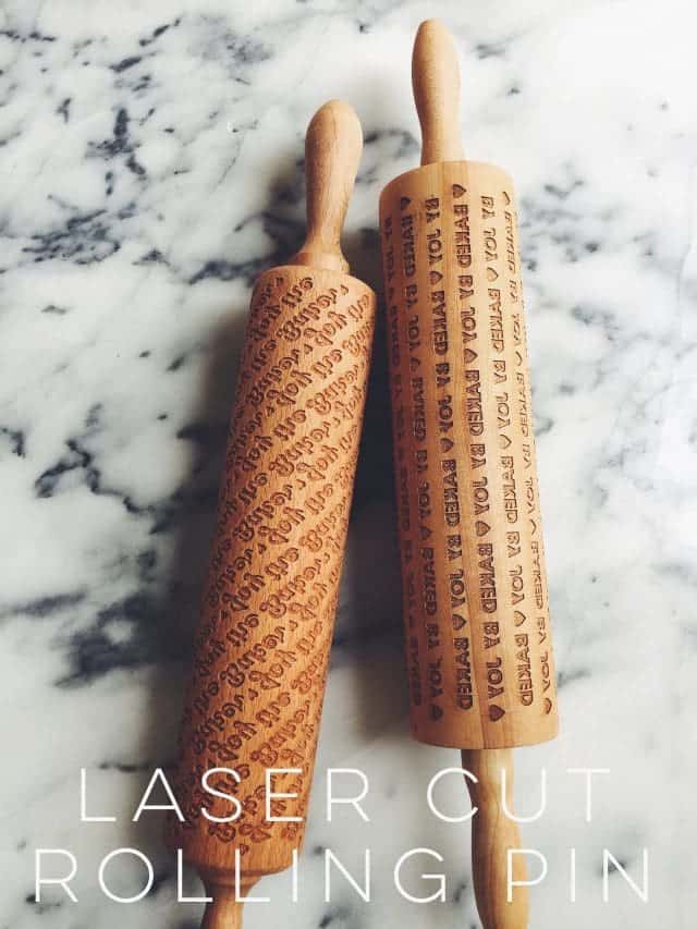 Laser Cut Rolling Pins