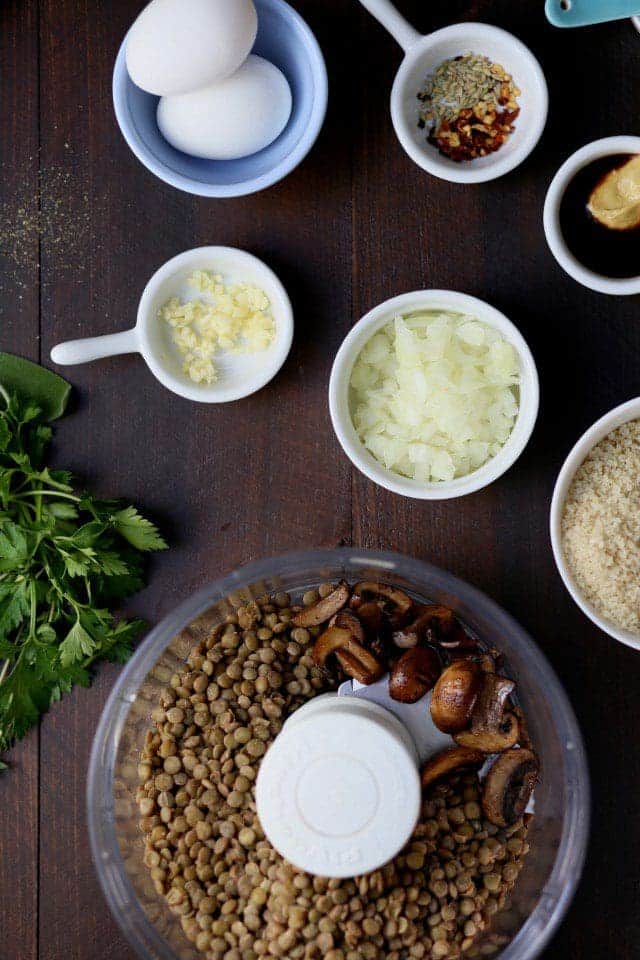 Vegetarian Swedish Meatballs with mushroom gravy