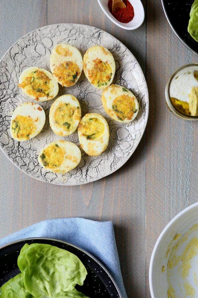 Jacques Pépin's Pan-Crisped Deviled Egg Salad
