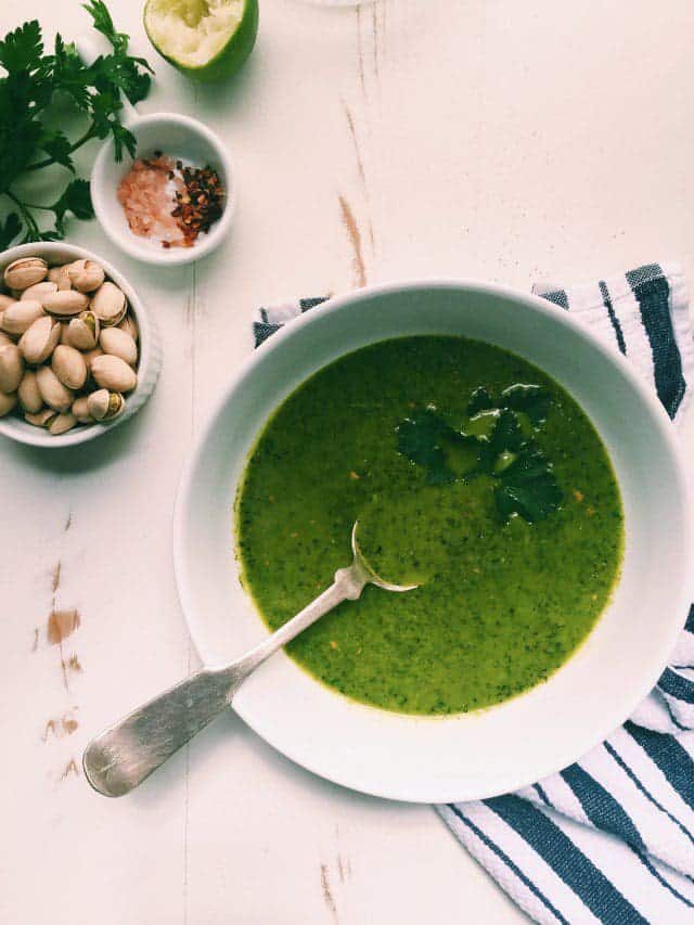 Watercress Grapefruit Salad and Alkalizing Green Soup