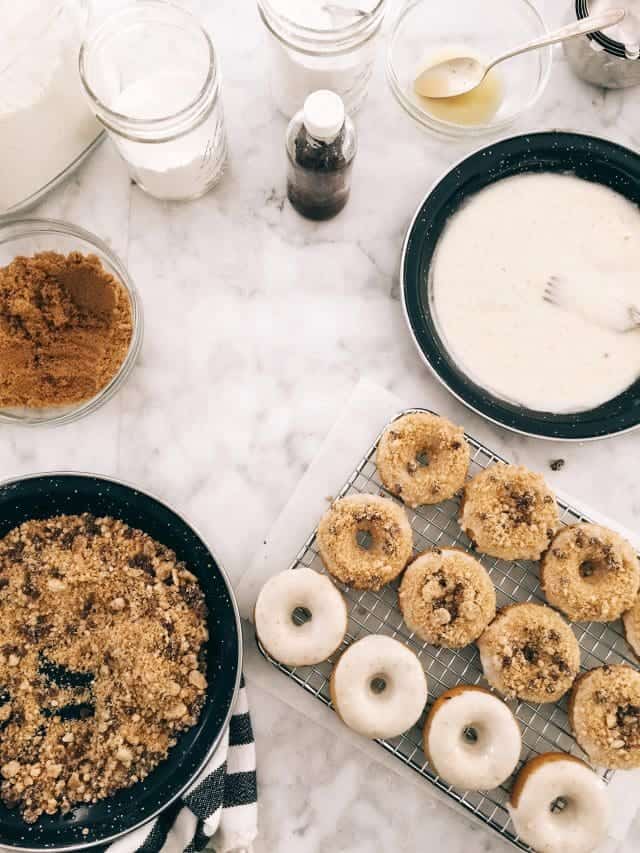 Mini Chocolate Chip Cookie Donuts