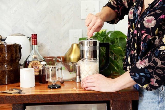 The Bakehouse Brunch: Classic Hurricane Cocktail and Brandy Milk Punch