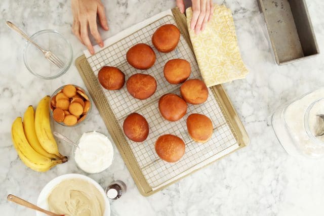 Banana Cream Pie Doughnuts