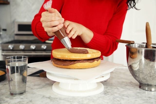 How To Frost A Three Layer Cake