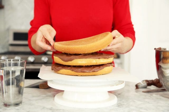 How To Frost A Three Layer Cake