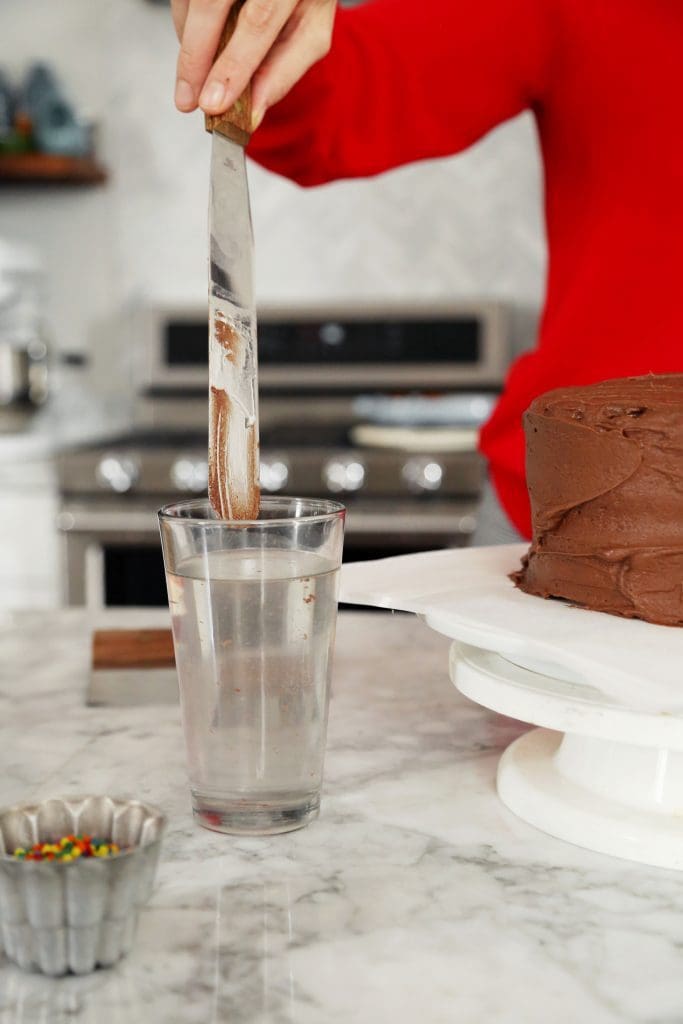 How To Frost A Three Layer Cake