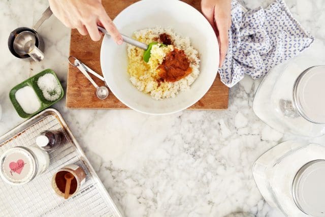 Pumpkin Spice New Orleans Fried Rice Cakes