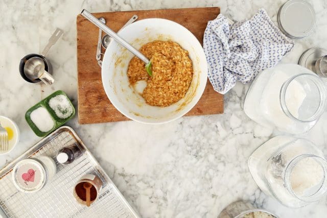 Pumpkin Spice New Orleans Fried Rice Cakes