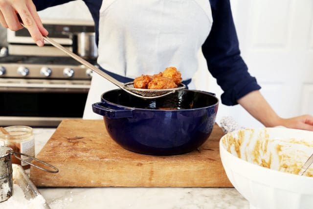 Pumpkin Spice New Orleans Fried Rice Cakes