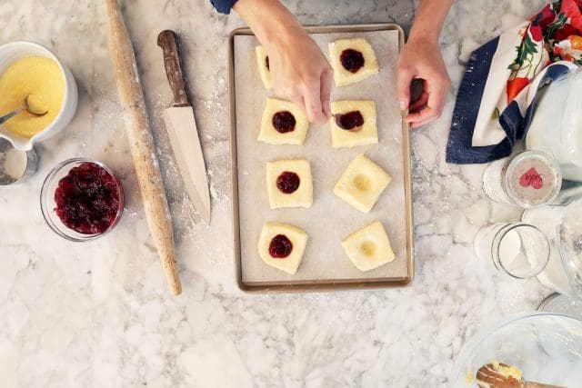 Cranberry Cornmeal Scones