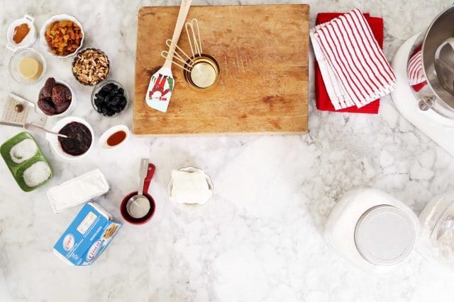 Fruit Cake Rugelach Cookies