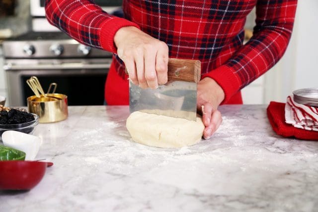 Fruit Cake Rugelach Cookies