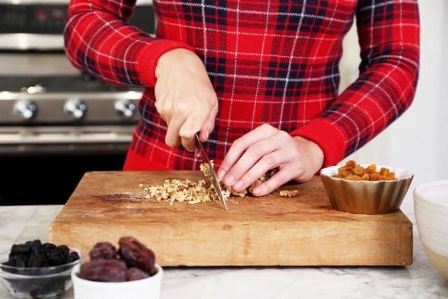 Fruit Cake Rugelach Cookies
