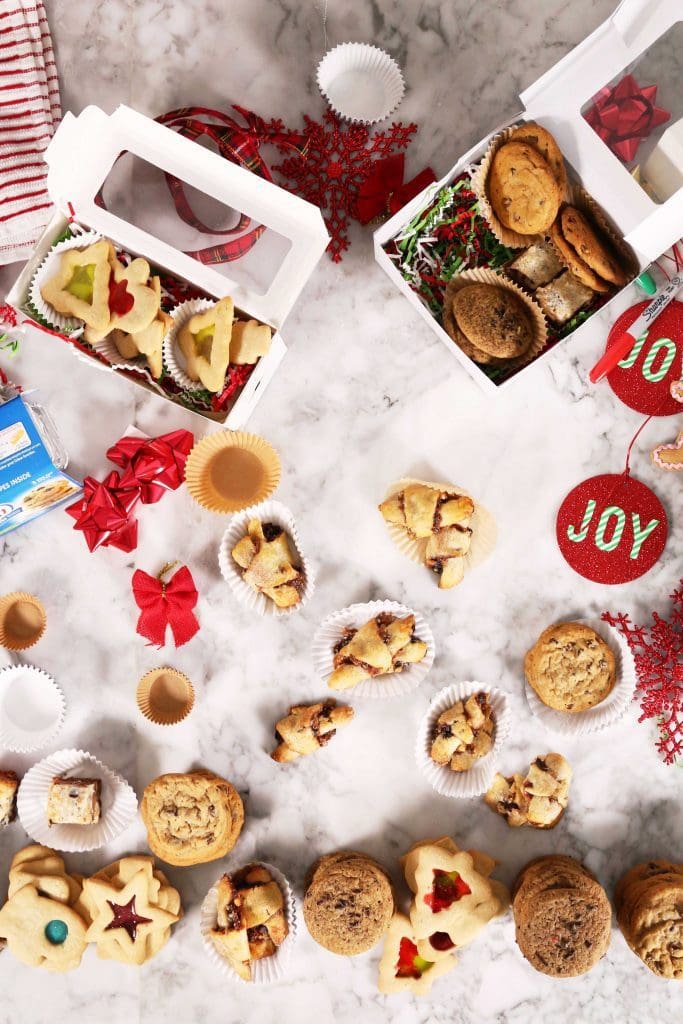 Fruit Cake Rugelach Cookies