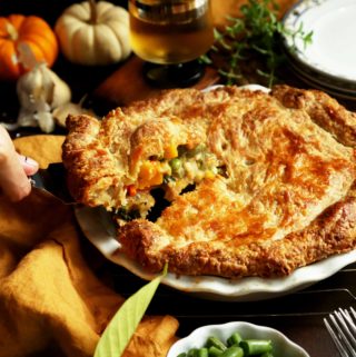 Vegetarian Pumpkin Pot Pie