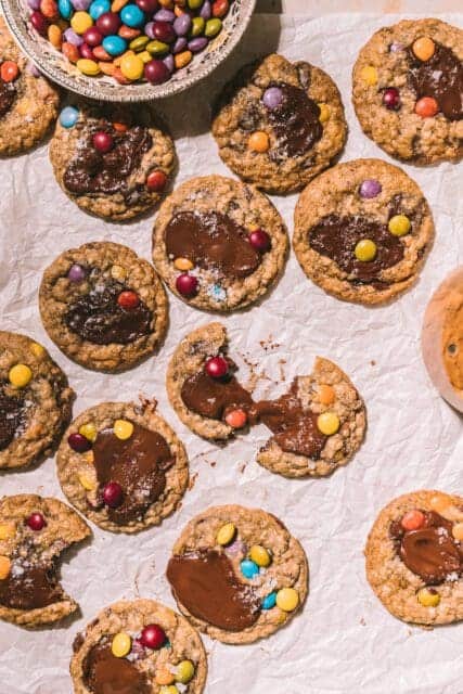 Melty chocolate on Taylor Swift cookies.