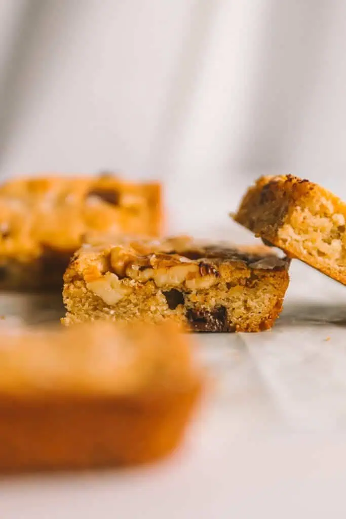 cutely stacked blondies