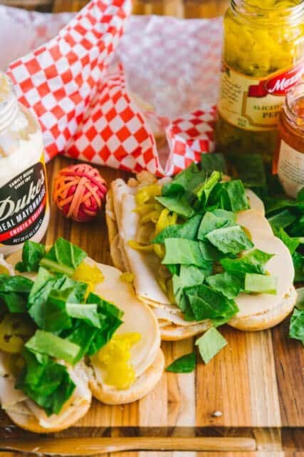 lettuce tops the banana peppers for the best snack road trip sandwich