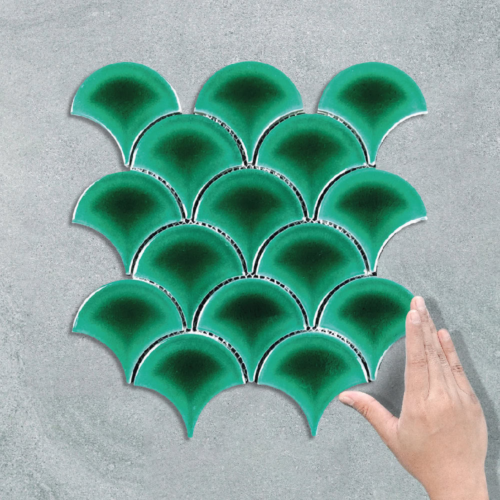 FISHSCALE XL SEA GREEN - MOSAIC