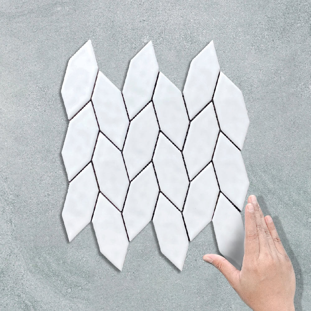 HEX LEAF XL WHITE - MOSAIC