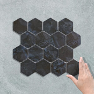 HEX SODALITE BLUE - MOSAIC