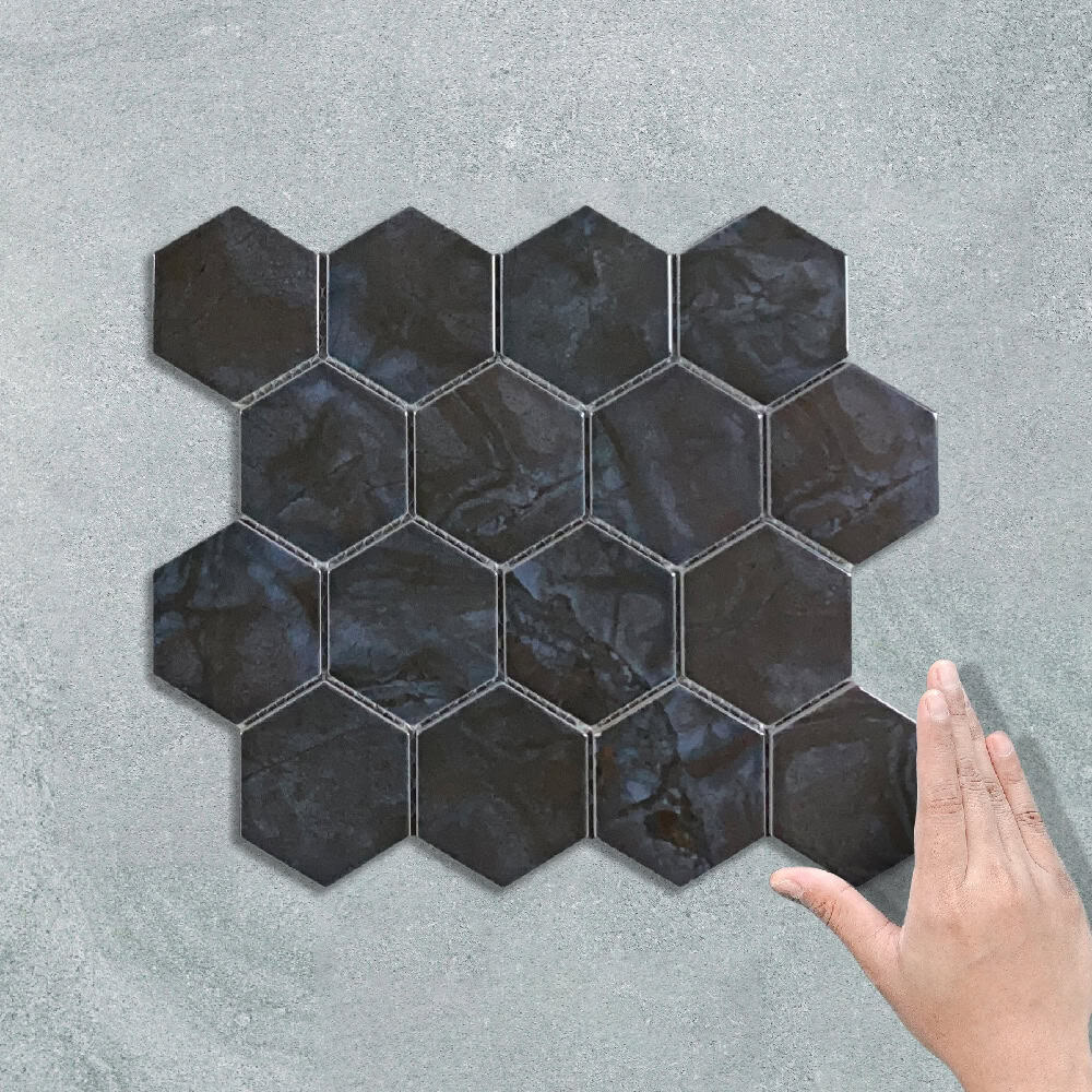 HEX SODALITE BLUE - MOSAIC