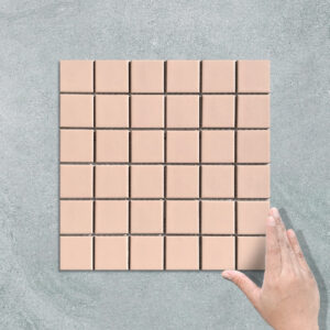 MINI SQUARE BLUSH PINK - MOSAIC