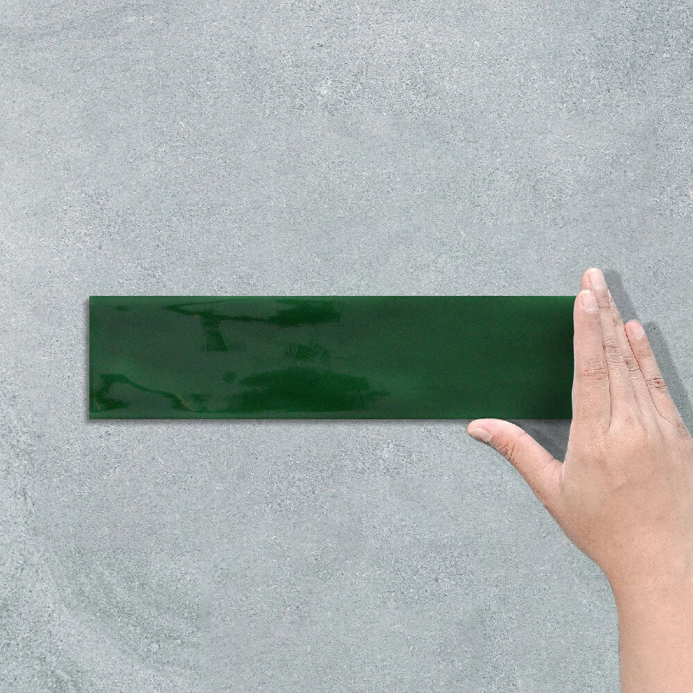 CRACKLE EMERALD GREEN - SUBWAY TILE