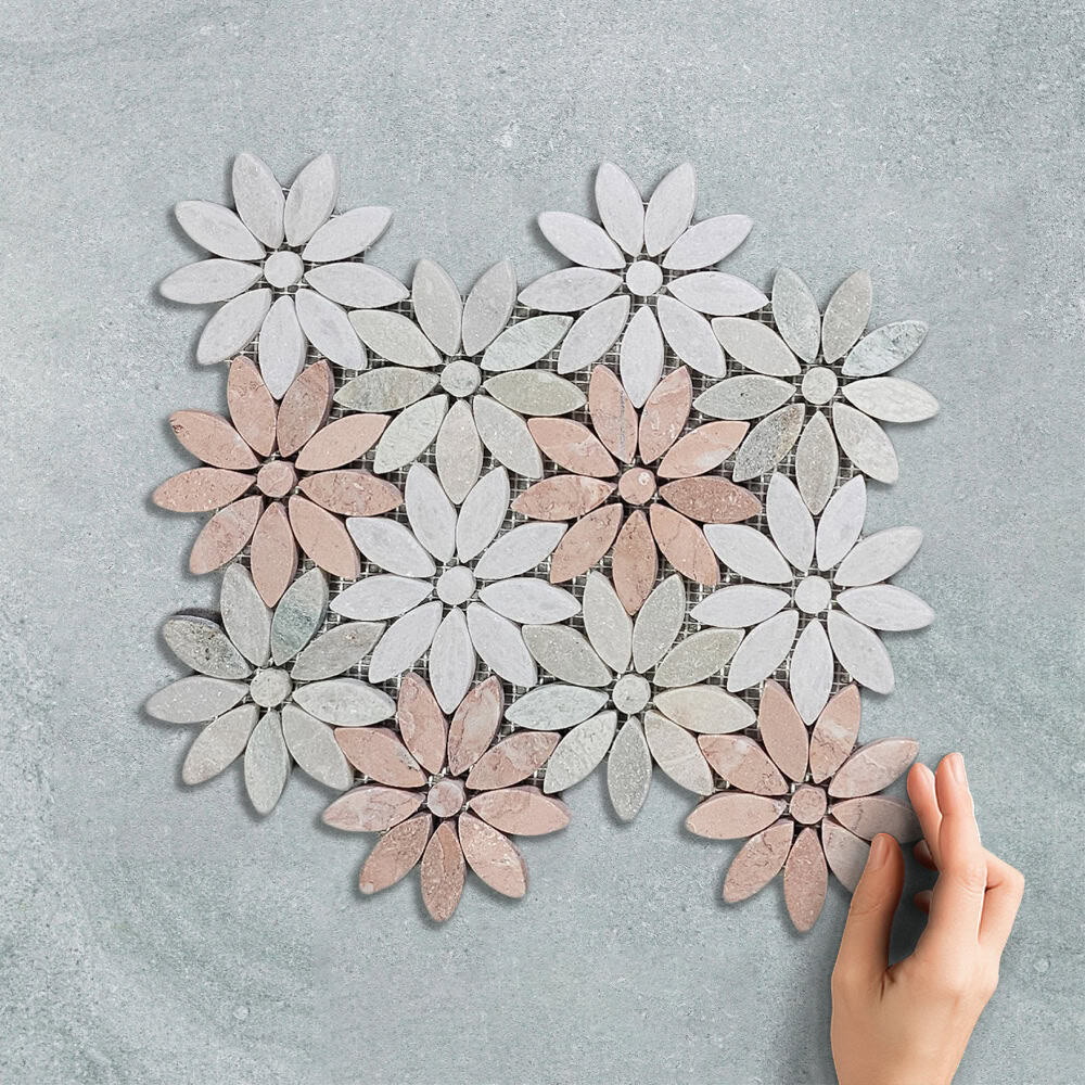 DAISY - MARBLE+ MOSAIC