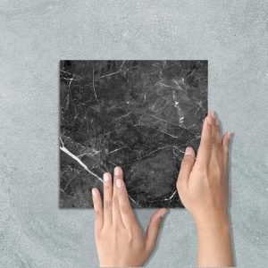 RIVIERA BLACK- CHECKERED TILE