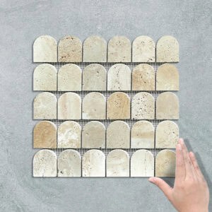 ARCH TRAVERTINE- MARBLE+ MOSAIC