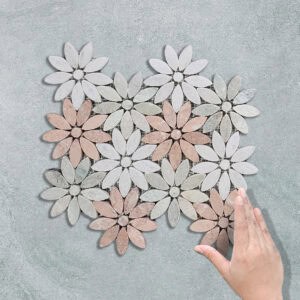 DAISY - MARBLE+ MOSAIC