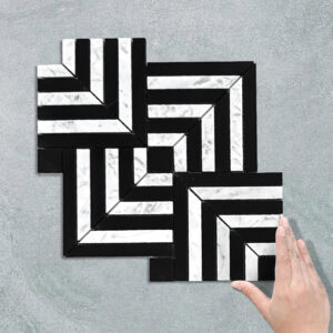 MAZE BLACK - MARBLE+ MOSAIC