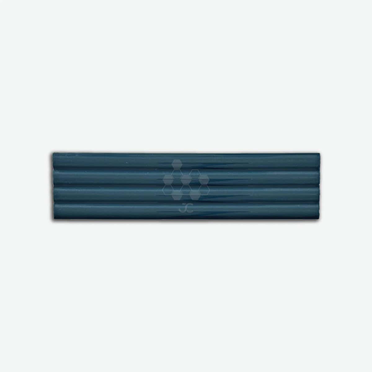 Hover image for FLUTED PRUSSIAN BLUE - SUBWAY TILE