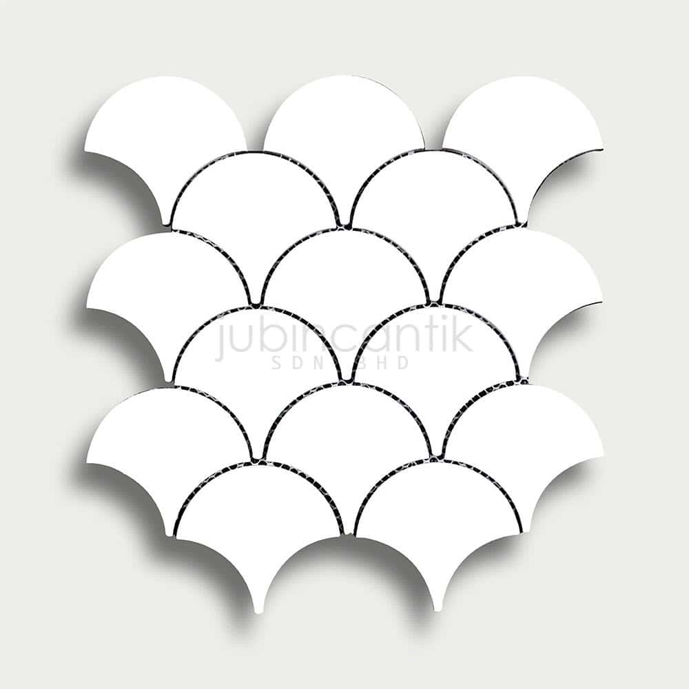Hover image for FISHSCALE XL WHITE - MOSAIC
