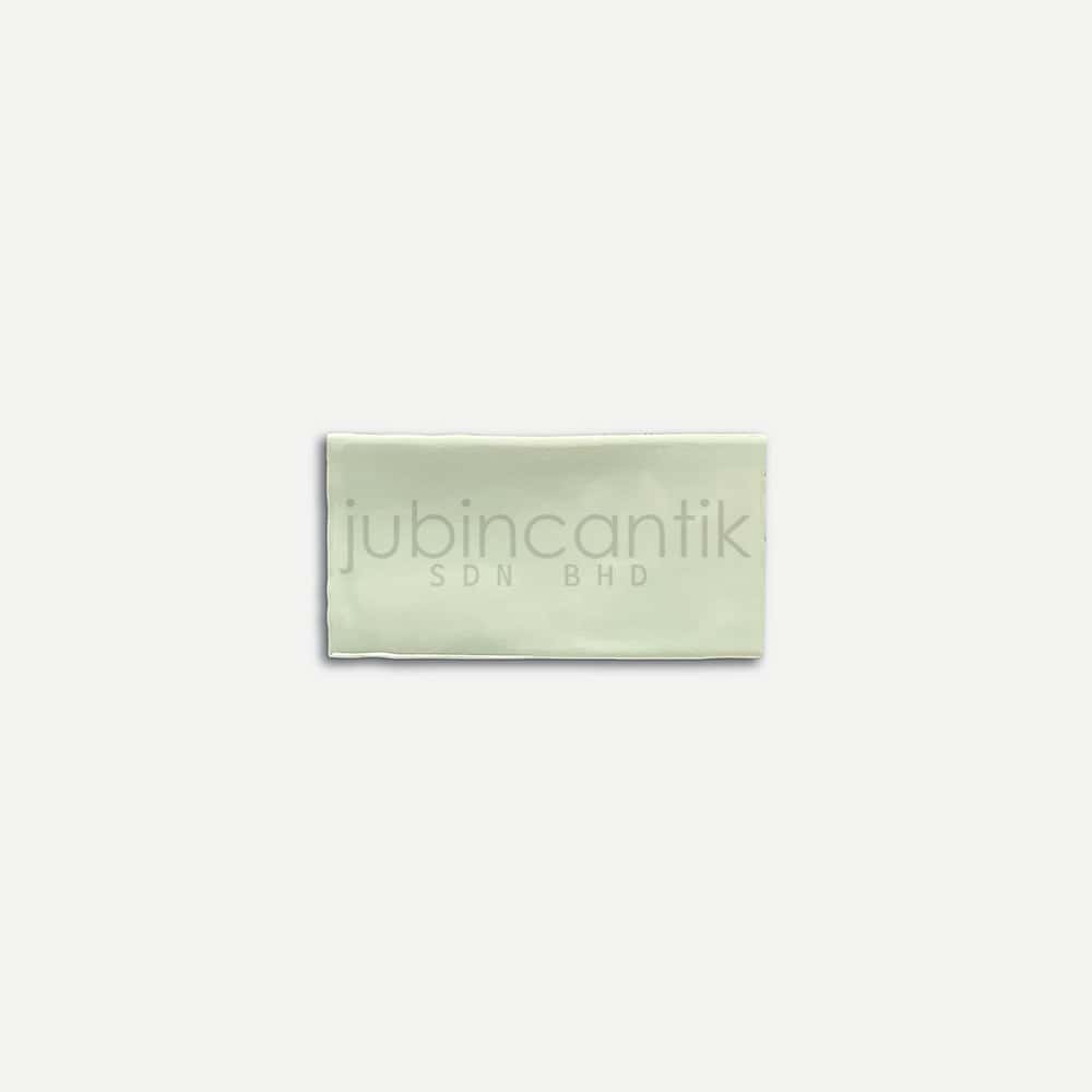 Hover image for HANDMADE LOOK SMALL SAGE GREEN - SUBWAY TILE