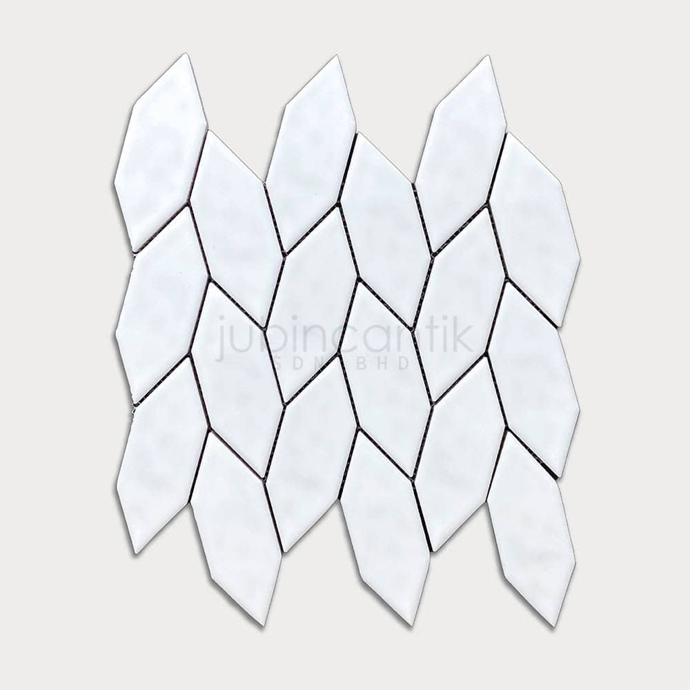 Hover image for HEX LEAF XL WHITE - MOSAIC