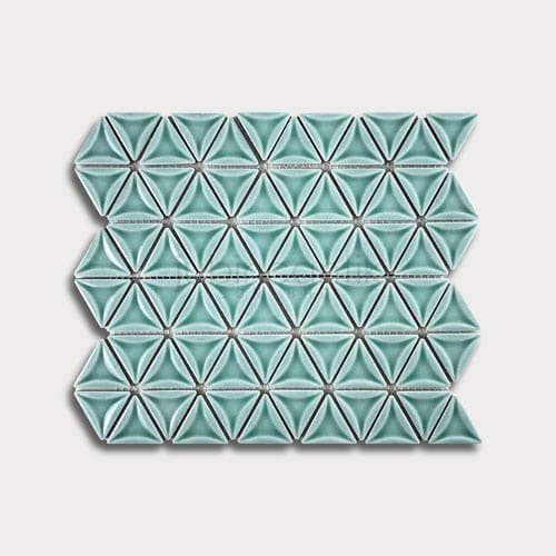 Hover image for MINI TRIANGLE GREEN - MOSAIC