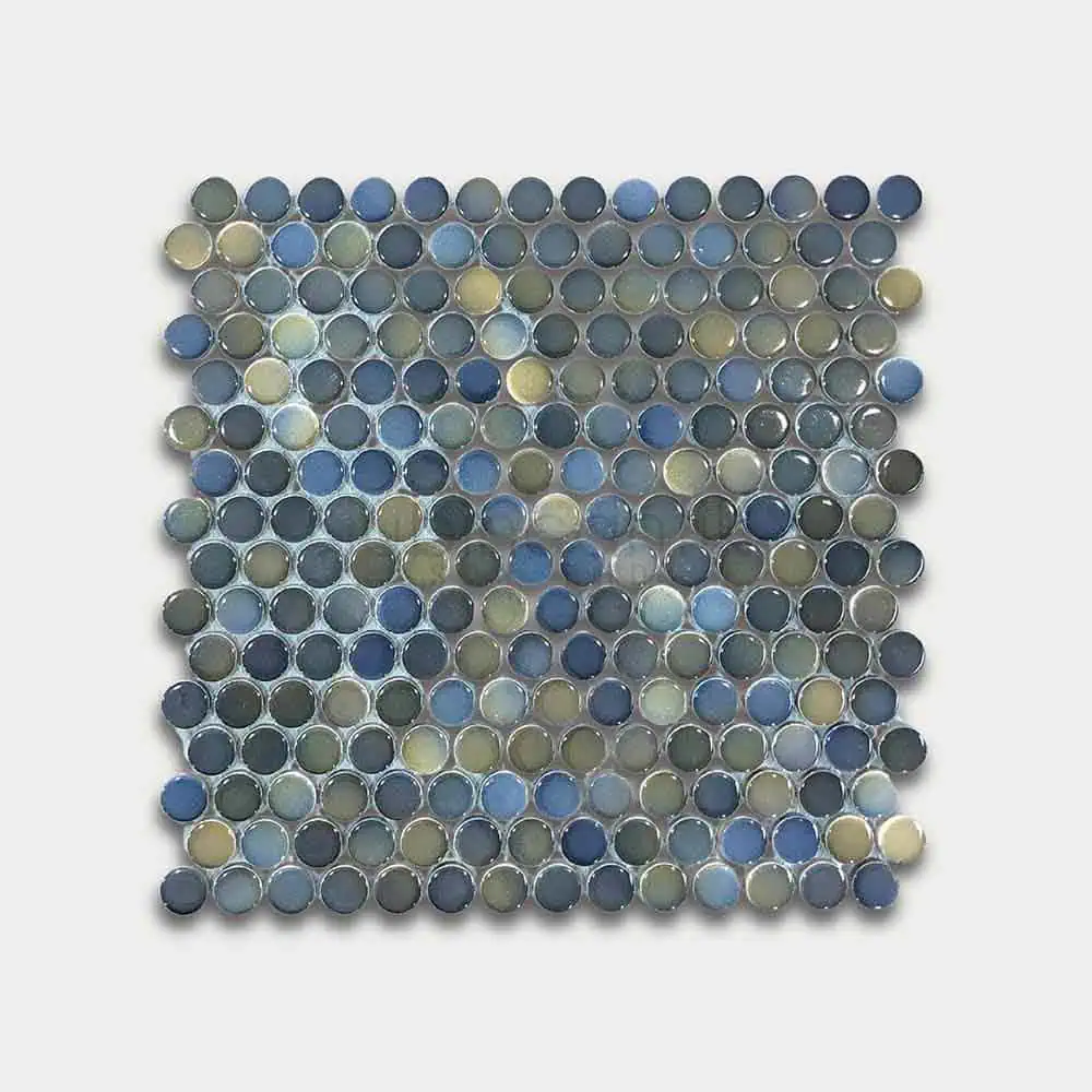 Hover image for PENNY ROUND DARK BLUE MIX - MOSAIC
