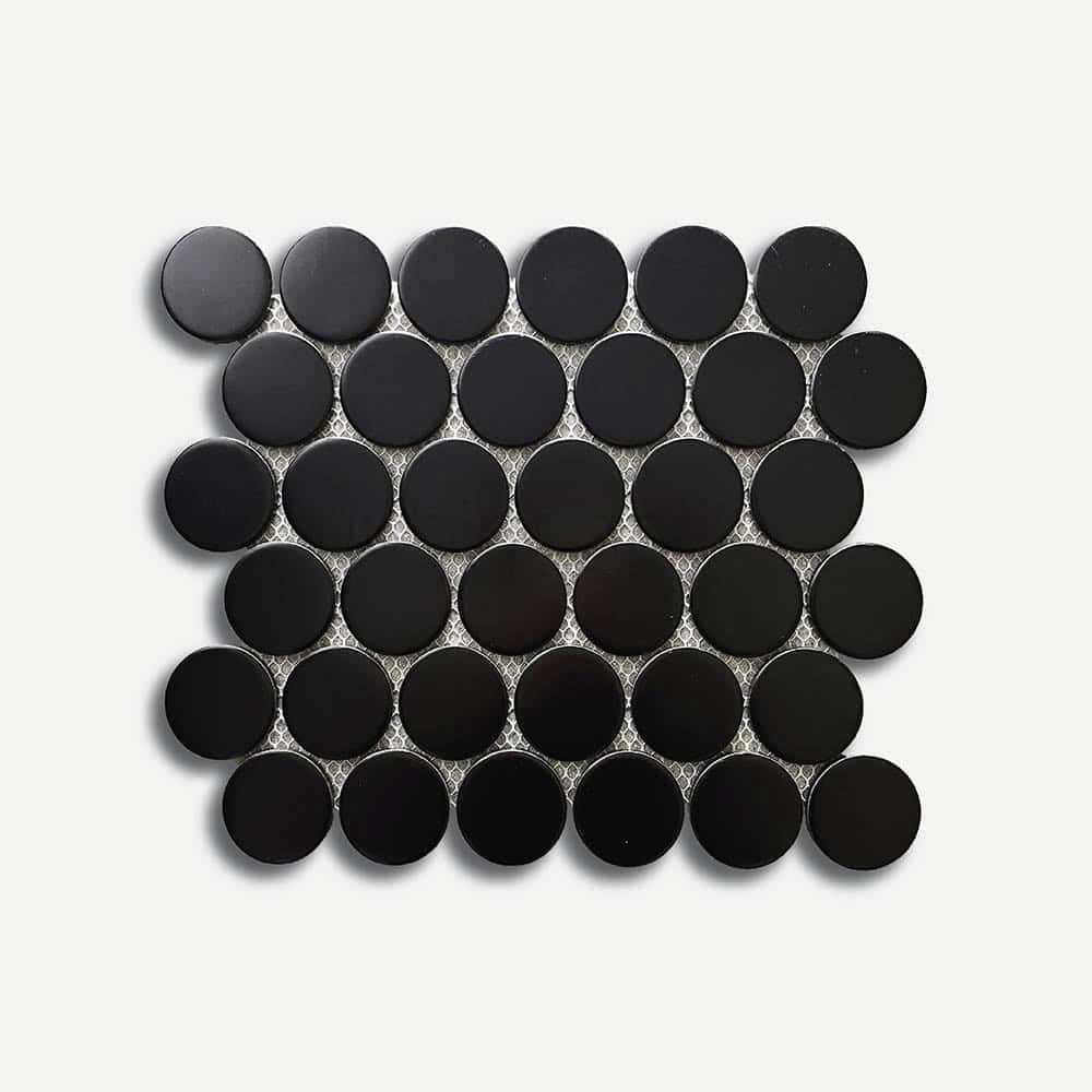 Hover image for PENNY ROUND XXL BLACK - MOSAIC