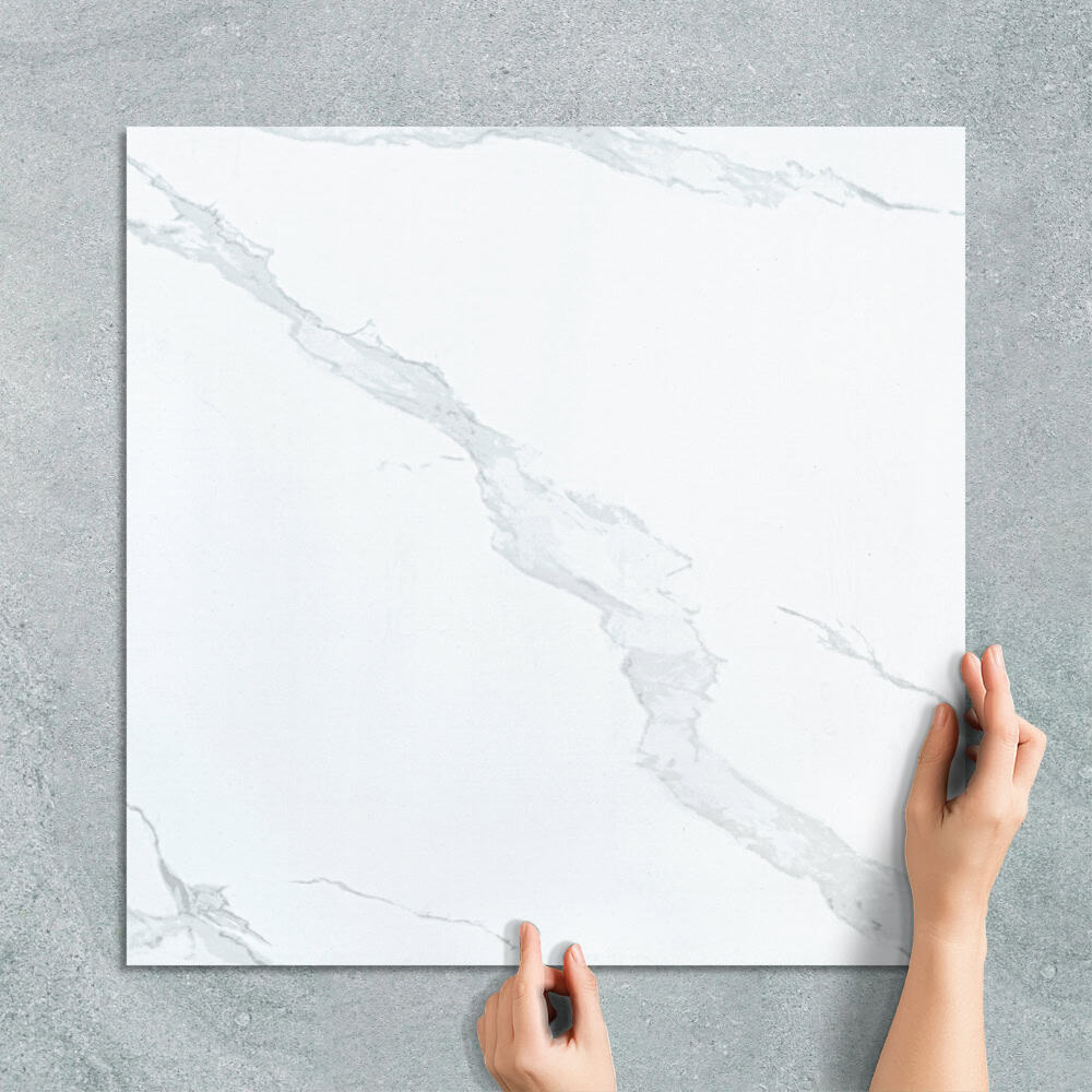 SERENE WHITE - MARBLE LOOK TILE