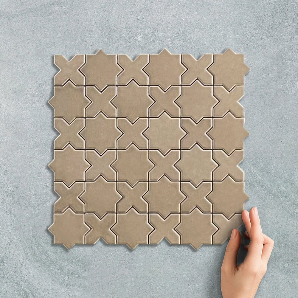 STAR CROSS MOCHA - MOSAIC