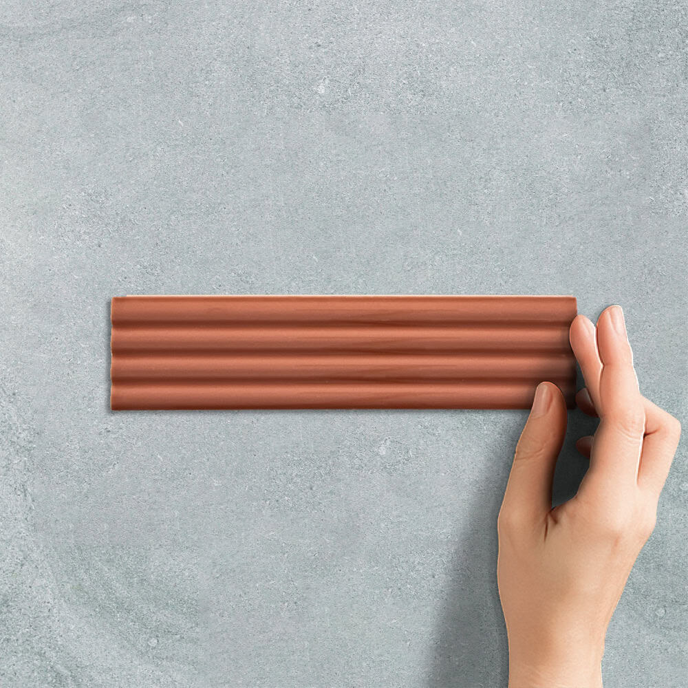 FLUTED TERRA - SUBWAY TILE