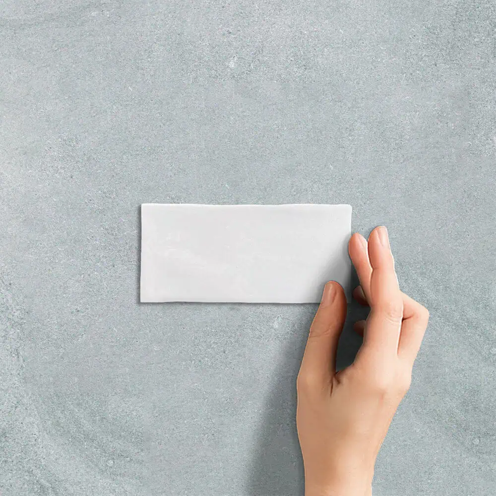 HANDMADE LOOK SMALL WHITE - SUBWAY TILE