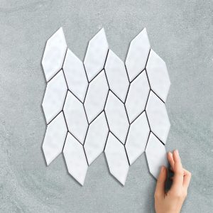 HEX LEAF XL WHITE - MOSAIC