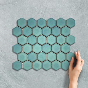 HEX MEDIUM CRYSTAL GREEN - MOSAIC