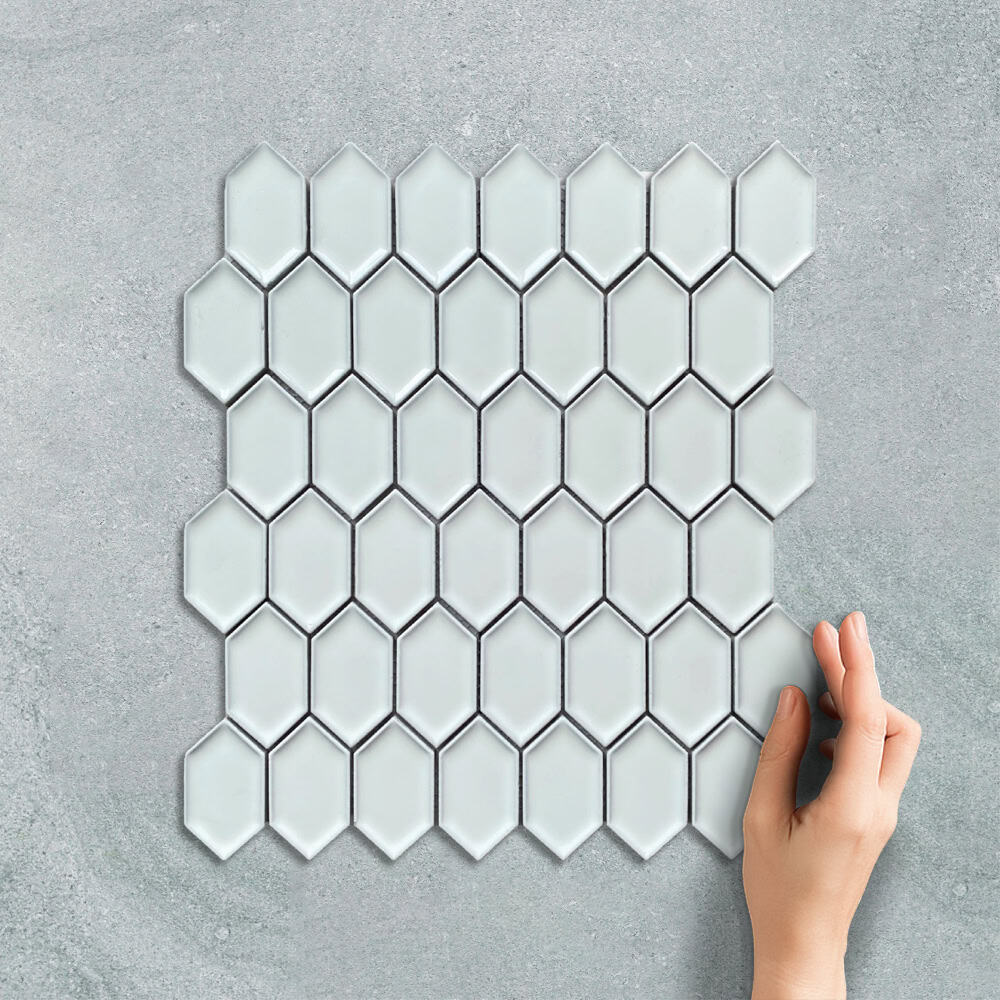 HONEYCOMB WHITE - MOSAIC