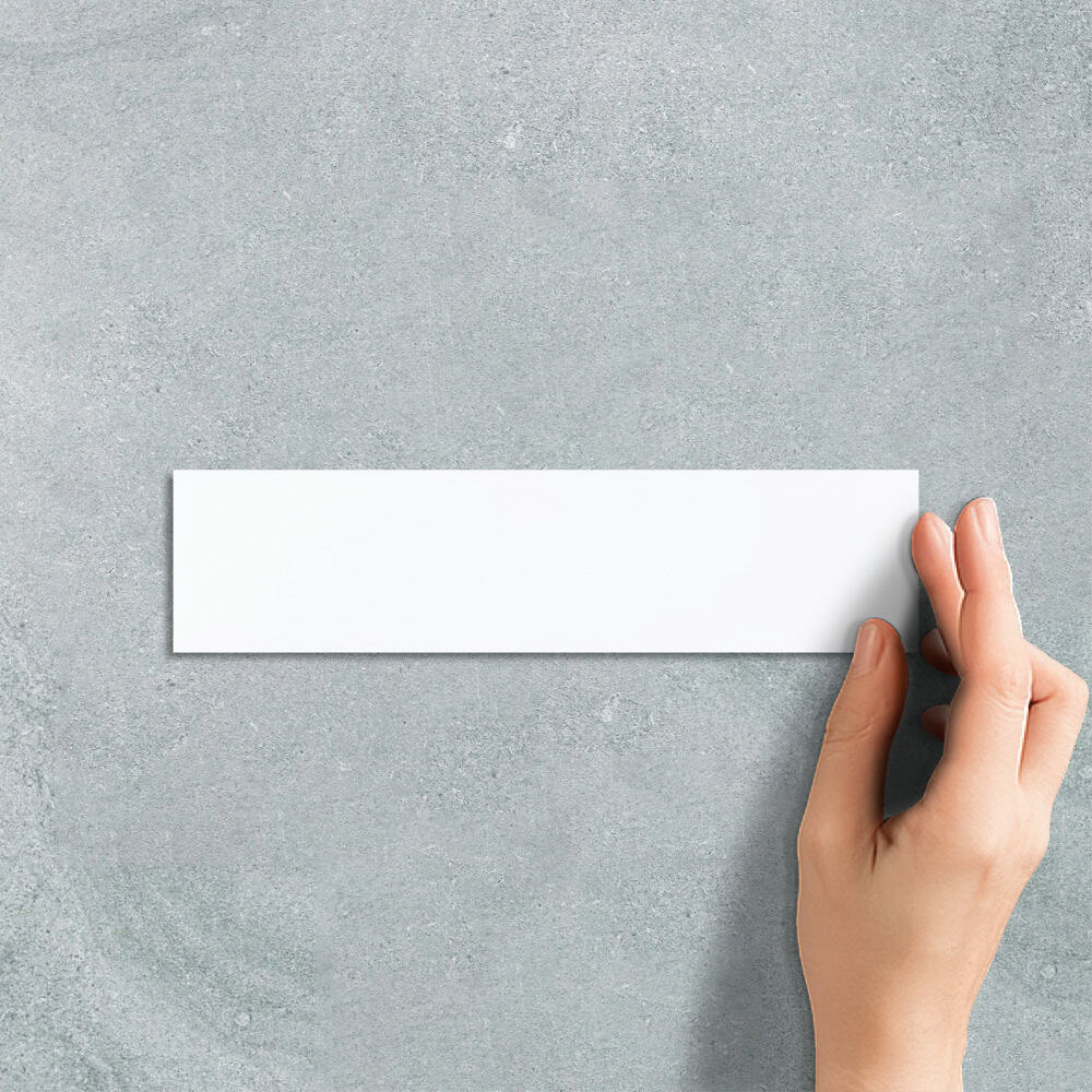 SKINNY WHITE - SUBWAY TILE