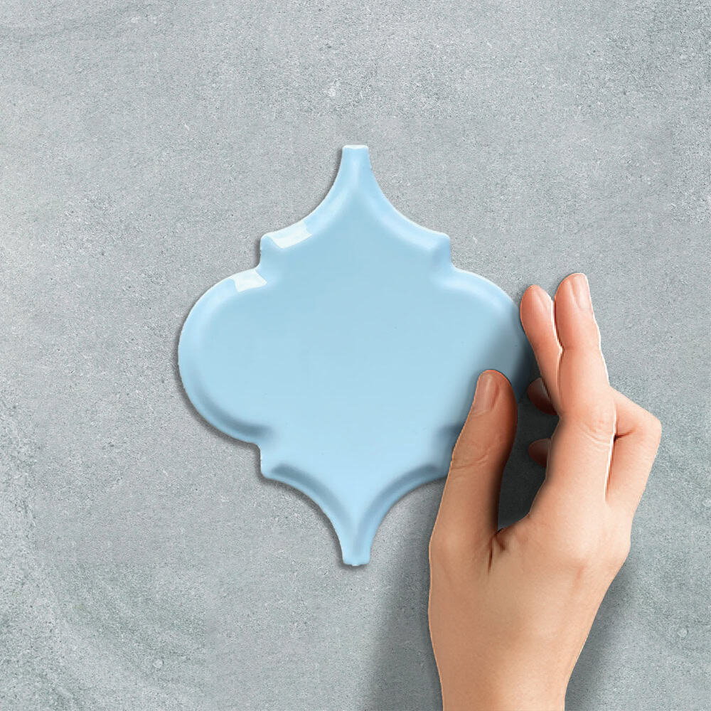 LANTERN XL SKY BLUE - MOSAIC